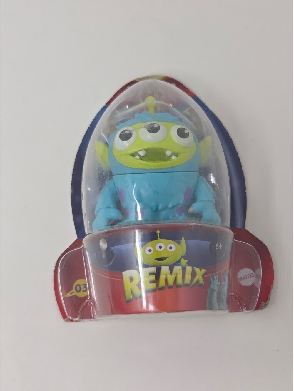 ALIEN REMIX SULLEY monsters inc. PIXAR #03 mattel NEW 4" toy story figure DISNEY
